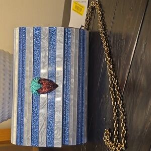 NWT Kurt Geiger Party Eagle Clutch